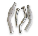 German Car Accessories 2012-2015 Mercedes GL63 AMG Downpipes | W166