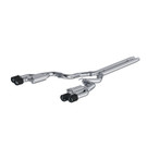 MBRP 18-22 Ford Mustang GT 5L T304 SS 3in Cat-Back Dual Rear w/4in Quad Carbon Fiber Tips (Race)  mbrpS72073CF