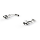 MBRP 18-20 Ford Mustang GT 2.5in T304 Non Active Dual Axle Back Exhaust System - 4in Dual Wall Tips mbrpS7211304