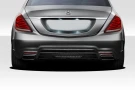 Duraflex 2014-2020 Mercedes S Class W222 W-1 Rear Bumper - 1 Piece (S) - 113930