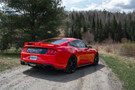 MBRP 18-20 Ford Mustang GT 2.5in Black Coated Non Active Dual Axle Back Exhaust - 4in Dual Wall Tips mbrpS7211BLK