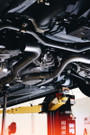 MBRP 18-22 Ford Mustang 2.3L Ecoboost 3in Cat-Back Exhaust w/ Quad Carbon Fiber SS Tips - T304  mbrpS72233CF