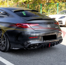 German Car Accessories 2024+ Mercedes-Benz CLE53 AMG Carbon Fiber Rear Diffuser | A236/C236