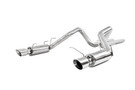 MBRP 11-14 Ford Mustang GT 5.0L Dual Split Rear Race Version T409 3in Cat Back Exhaust System mbrpS7264409