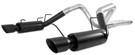 MBRP 11-14 Ford Mustang GT 5.0L 3in Cat Back Dual Split Rear Race Version 4in Tips - Black mbrpS7264BLK
