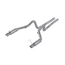 MBRP 05-09 Ford Mustang GT 4.6L Dual Split Rear Race Version AL/ 3in Cat Back Exhaust System mbrpS7270AL