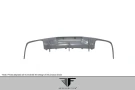 AF-1 2012-2018 Mercedes W218 CLS63 Rear Diffuser ( GFK ) - 1 Piece - 113767