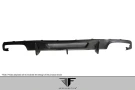 AF-1 2012-2018 Mercedes W218 CLS63 Carbon Rear Diffuser ( CFP ) - 1 Piece - 113768