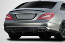 AF-1 2012-2018 Mercedes W218 CLS63 Carbon Rear Diffuser ( CFP ) - 1 Piece - 113768