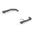 MBRP 2015-2017 Ford Mustang GT 5.0 2-1/2in Axle Back Kit - Black Coated 4in OD Tips Included mbrpS7276BLK