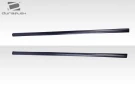 Duraflex 2006-2011 Mercedes CLS Class C219 W219 L Sport Side Skirt Splitters - 2 Piece - 115244