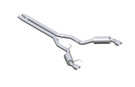 MBRP 15 Ford Mustang GT 5.0 3in Cat Back Dual Split Rear Street Version 4.5in Tips - Aluminized mbrpS7277AL