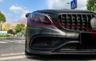 German Car Accessories 2015-2018 Mercedes-Benz S63/S65 AMG Carbon Fiber Front Upper Bumper Splitters | C217/W217/A217 Coupe/Cabriolet