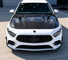 German Car Accessories 2019-2022 Mercedes A-Class/A35/A45 AMG TK Style Carbon Fiber Hood | V177/W177
