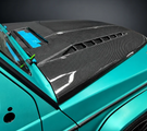 German Car Accessories 2019-2024 Mercedes G-Class/G63 AMG V4 Style Carbon Fiber Hood | W463A/W464