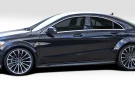 Duraflex 2014-2015 Mercedes CLA Black Series Look Side Skirts - 112012