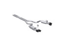 MBRP 2024+ Ford Mustang GT Armor Pro 3in Steet Profile Catback Exhaust - Carbon Fiber Tips mbrpS72803CF