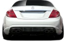 Aero Function 2007-2009 Mercedes CL 63 AF-1 Carbon Fiber Rear Lip - 117816