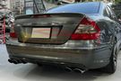 German Car Accessories 2006-2009 Mercedes-Benz E63 AMG Carbon Fiber Rear Diffuser | W211