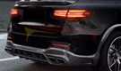 German Car Accessories 2016-2022 Mercedes-Benz GLC- Class/GLC63 AMG Carbon Fiber Rear Diffuser | X253