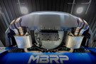 MBRP 15-24 Ford Mustang T304 SS 4in OD / 6.5in Length Quad Tip Cover Kit - Black Tip mbrpT5198BLK
