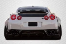 Carbon Creations 2009-2016 Nissan GTR LBW Carbon Fiber Rear Lip - 113511