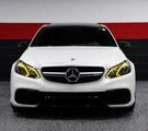 German Car Accessories 2014-2016 Mercedes-Benz E-Class/E63 AMG CSL Style Headlights Yellow DRL Modules | W212/A207/C207