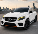 German Car Accessories 2016-2019 Mercedes-Benz GLE- Class/GLE63 CSL Style Headlights Yellow DRL Modules | W166/C292