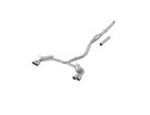 MBRP 22-24 Honda Civic/Sport Touring 1.5L 3in Cat-Back 2.5in Dual Split Rear w/ Quad Tips - AL mbrpS4906AL