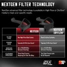 K&N NextGen Dryflow Cold Air Intake Chevrolet Silverado 1500 V8-5.3L/ 6.2L Dryflow® Synthetic - knn50-3110D