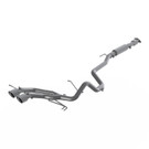 MBRP 13-18 Hyundai Veloster Turbo 4.0in OD Tips Dual Outlet 2-1/2in AL Cat Back mbrpS4703AL