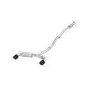 MBRP 22-23 Hyundai Kona N 2.0L Turbo 3in Cat Back Dual Rear with Carbon Fiber Tips - T304  mbrpS47093CF