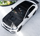 German Car Accessories 2015-2023 Mercedes C-Class/C43 AMG Glass Engine Cover V2 Carbon Fiber Hood | W205