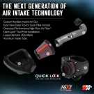 K&N NEXTGEN ALUMINUM COLD AIR INTAKE – Jeep Wrangler V6-3.6L F/I - knn70-1566