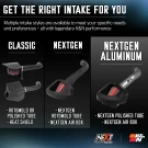 K&N NEXTGEN ALUMINUM COLD AIR INTAKE – Jeep Wrangler V6-3.6L F/I - knn70-1566