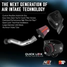 K&N NEXTGEN ALUMINUM COLD AIR INTAKE – Jeep Grand Cherokee V6-3.6L F/I - knn70-1572