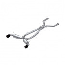 MBRP 17-19 Infiniti Q60 3.0L RWD/AWD Cat Back Dual Rear w/ Carbon Fiber Tips mbrpS44043CF