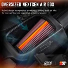 K&N NextGen Cold Air Intake - Jeep Wrangler V6 3.6L - knn50-1576