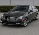 German Car Accessories 2012-2015 Mercedes C-Class A Style Carbon Fiber Hood | W204/C204