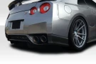 Duraflex 2009-2016 Nissan GT-R R35 C-1 Rear Add-Ons - 2 Piece - 114760