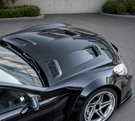 German Car Accessories 2009-2012 Mercedes SL-Class/SL63/SL65 AMG BS Style Carbon Fiber Hood | R230
