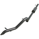 MBRP 2007-2009 Jeep Wrangler (JK) 3.8L V6 4 dr Off-Road Tail Pipe Muffler before Axle mbrpS5514AL