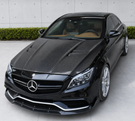 German Car Accessories 2012-2018 Mercedes CLS-Class/CLS63 AMG B Style Carbon Fiber Hood | C218/X218/W218