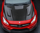 German Car Accessories 2014-2019 Mercedes CLA-Class/CLA45 AMG V Style Carbon Fiber Hood | W117/C117/X117