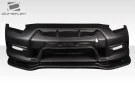 Duraflex 2009-2016 Nissan GT-R R35 Vantix Front Bumper Cover - 3 Piece - 119381
