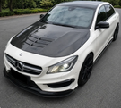 German Car Accessories 2014-2019 Mercedes CLA-Class/CLA45 AMG BK Style Carbon Fiber Hood | W117/C117/X117