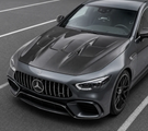 German Car Accessories 2019-2024 Mercedes GT43/GT53/GT63 AMG D Style Carbon Fiber Hood | X290
