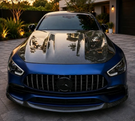 German Car Accessories 2019-2024 Mercedes GT43/GT53/GT63 AMG SL Style Carbon Fiber Hood | X290