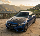 German Car Accessories 2015-2023 Mercedes C-Class/C43 AMG S Style Carbon Fiber Hood | W205/S205/C205