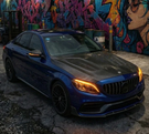 German Car Accessories 2015-2023 Mercedes C63 AMG B Style Carbon Fiber Hood | W205